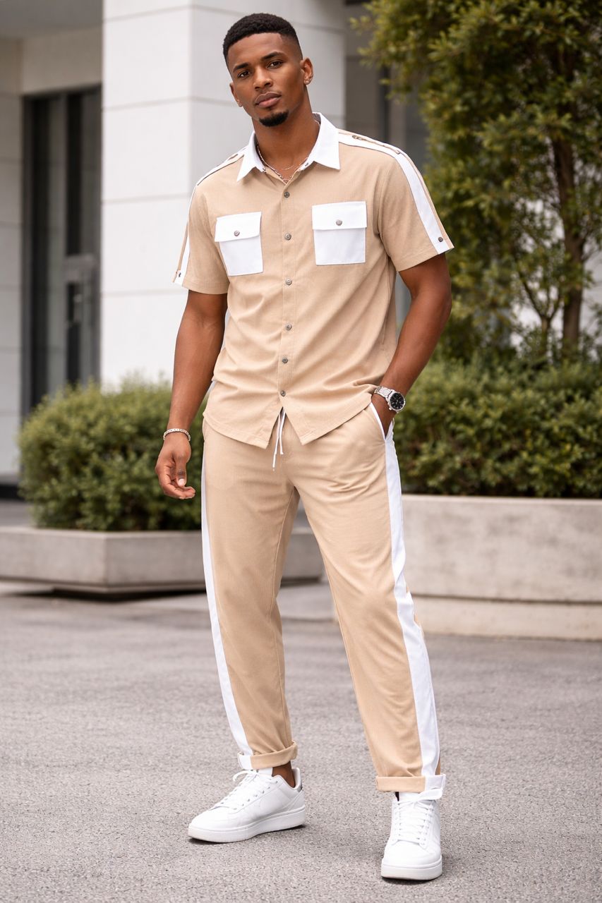 Ensemble pantalon coton