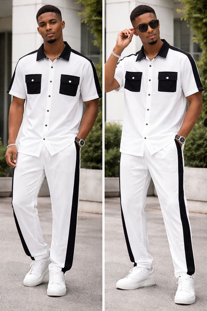 Ensemble pantalon coton