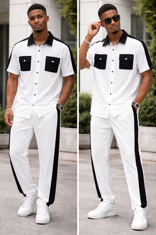 Ensemble pantalon coton