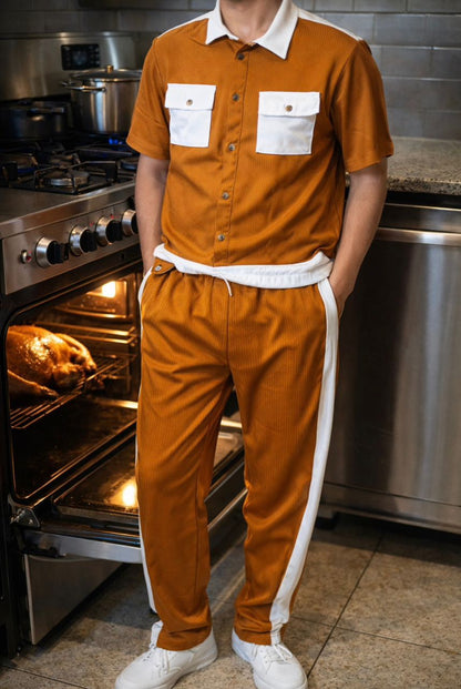 Ensemble pantalon coton