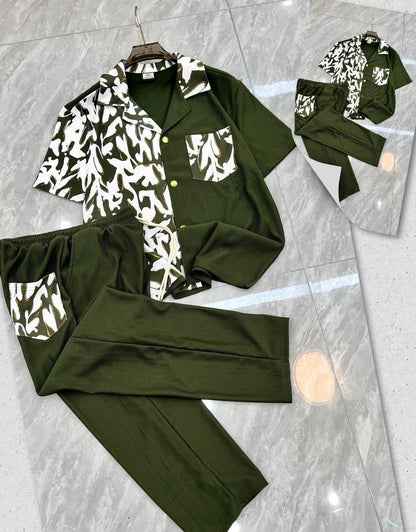 Ensemble Homme Chemise & Pantalon Motif Premium