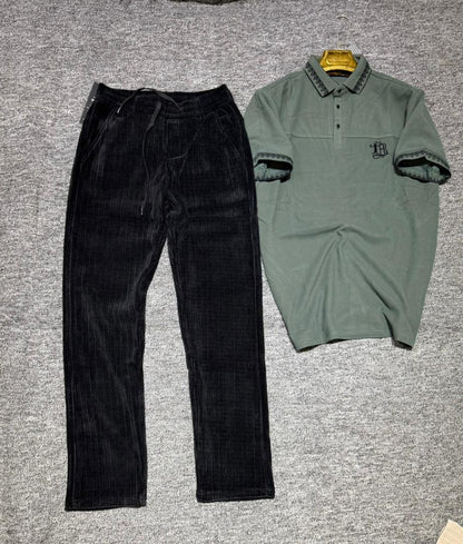 Ensemble Homme Polo Premium & Pantalon Cargo