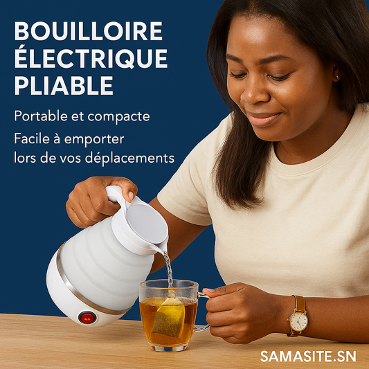 Bouilloire électrique pliab