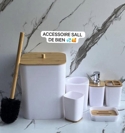 Pack Accessoires Salle de Bain – Élégance & Organisation