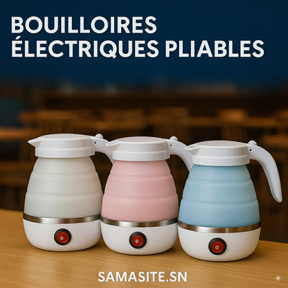 Bouilloire électrique pliab