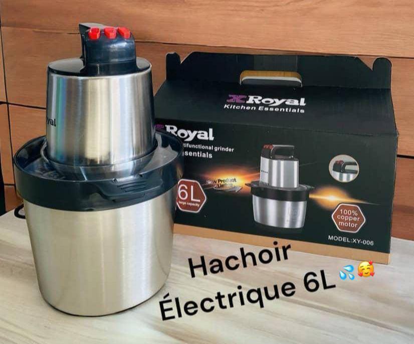 Hachoir Électrique 6L – Puissance, Rapidité et Grande Capacité