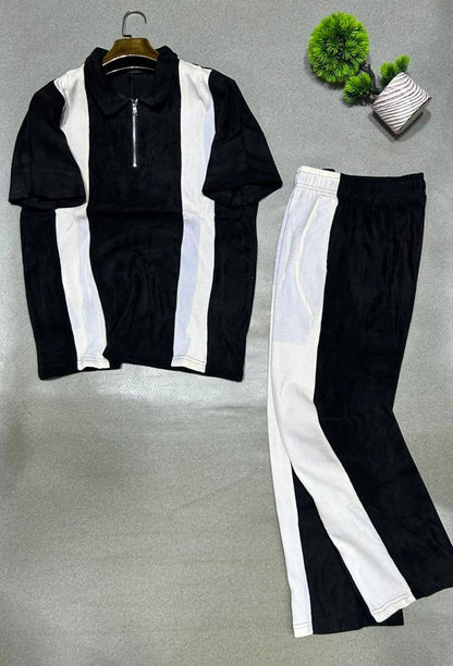 Ensemble Homme Polo Zippé & Pantalon Assorti