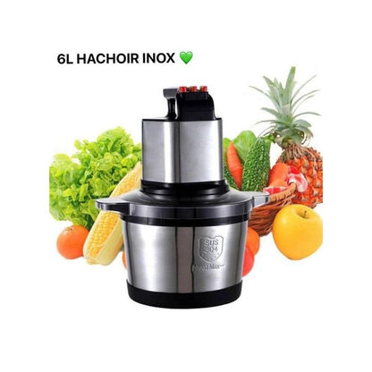 Hachoir Électrique 6L – Puissance, Rapidité et Grande Capacité